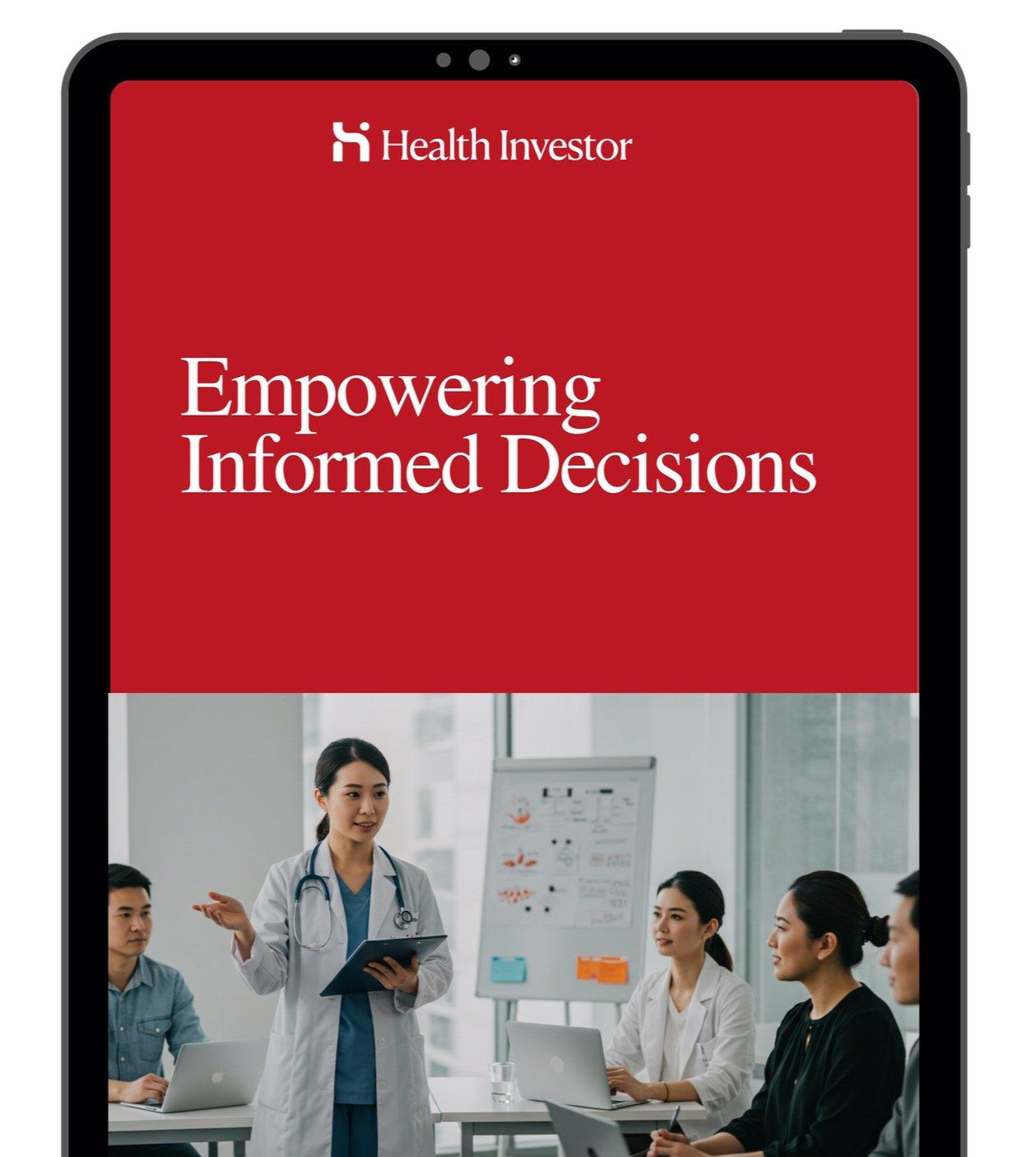 Health Investor visual identity