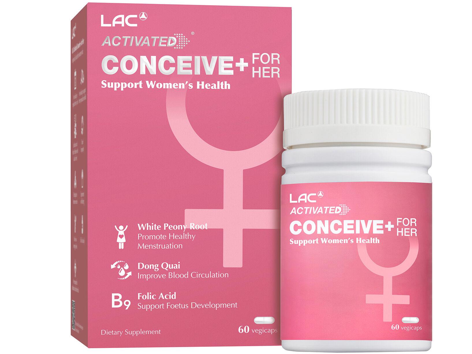 LAC Activated Conceive+ эмэгтэйчүүдэд