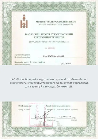 Улсын бүртгэлийн гэрчилгээ