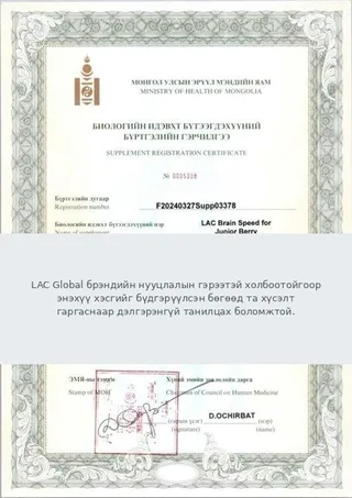 Улсын бүртгэлийн гэрчилгээ