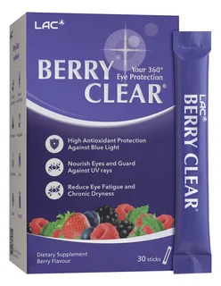 LAC Berry Clear нунтаг 2 г — 30 савхан — Урд, зүүн талаас