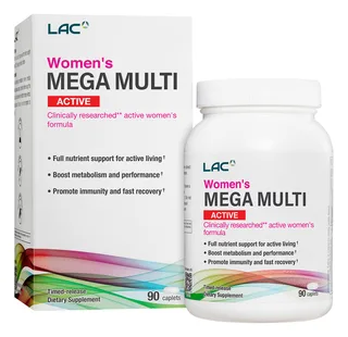 LAC Эмэгтэйчүүдийн Mega Multi Active — 90 шахмал — Урд, зүүн талаас
