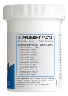 LAC Probiotic Complex пробиотик 25 млрд — 30 капсул — Хажуугаас, баруун