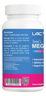 LAC Өсвөр үеийн Mega Multi — 180 шахмал — Зүүн талаас