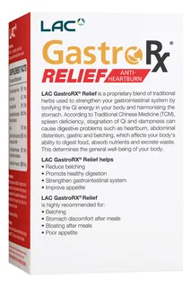 LAC GastroRx Relief ходоодны — 120 капсул — Ар, зүүн талаас