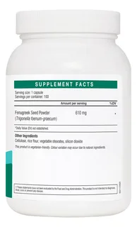 LAC Fenugreek (шамбала) 610 мг — 100 капсул — Хажуугаас, баруун