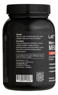 LAC Эрэгтэйчүүдийн Mega Multi Active — 90 шахмал — Хажуугаас, зүүн