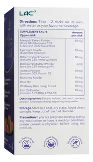LAC Berry Clear нунтаг 2 г — 30 савхан — Хажуугаас, баруун