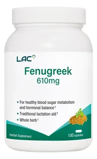 LAC Fenugreek (шамбала) 610 мг — 100 капсул — Урд талаас