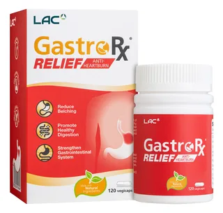 LAC GastroRx Relief ходоодны — 120 капсул — Урд, зүүн талаас