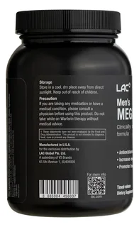 LAC Эрэгтэйчүүдийн Mega Multi — 90 шахмал — Хажуугаас, зүүн