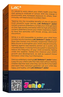 LAC Defense-1 Junior хүүхдийн дархлаа — 120 мл — Ар, зүүн талаас