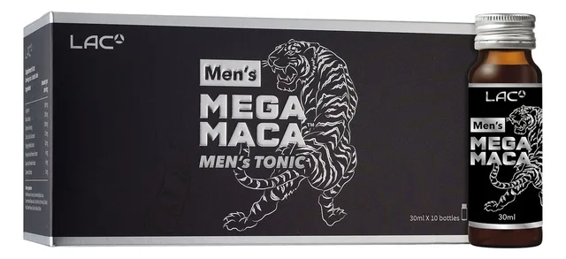 LAC Эрэгтэйчүүдийн Mega Maca 30 мл — 10 шил (Halal)