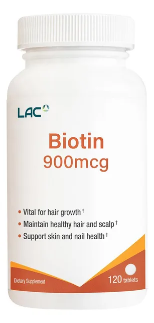 LAC Биотин 900 мкг — 120 шахмал