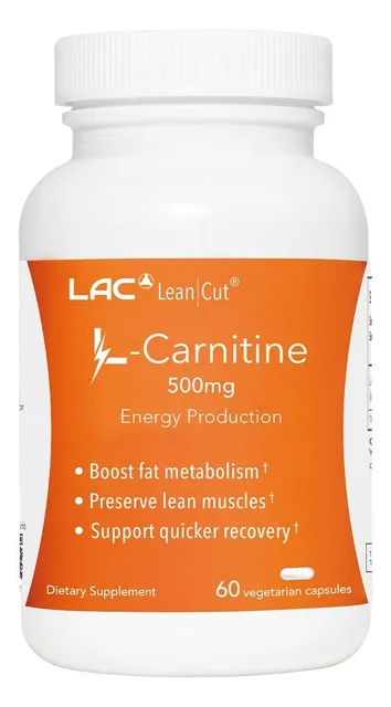 LAC LeanCut L-Carnitine 500 мг — 60 капсул