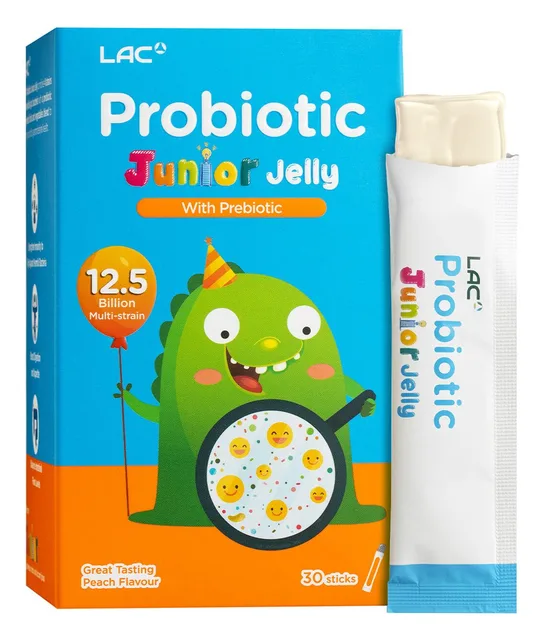 LAC Probiotic Junior хүүхдийн пробиотик, тоорын амттай 15 г — 30 савхан
