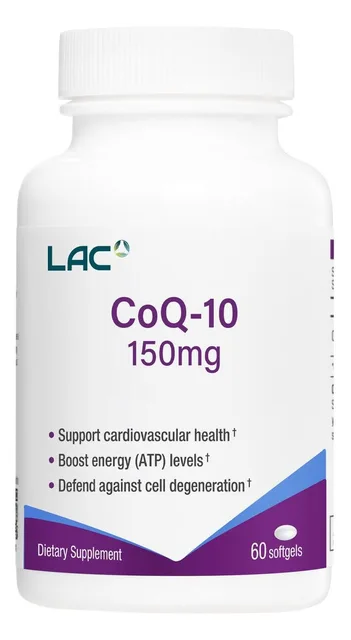 LAC CoQ-10 150 мг — 60 зөөлөн капсул