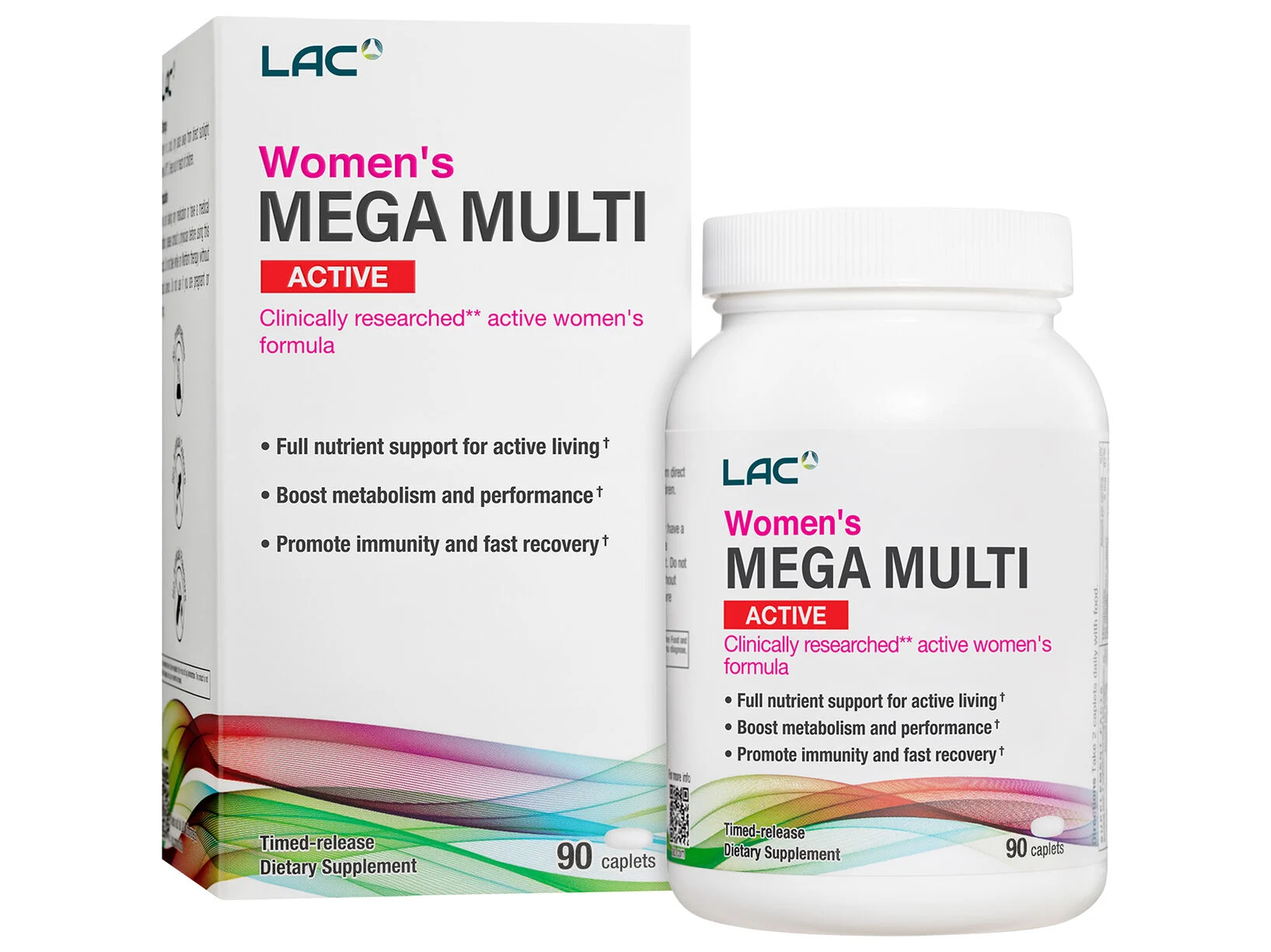 LAC Women's Mega Multi Active TR 90 caplets